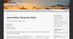 Desktop Screenshot of moxleystratton.com